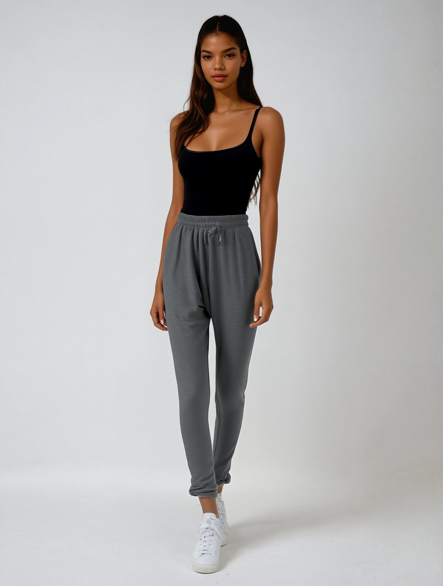 Sleeveless Square-Neck Top