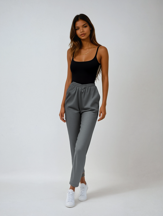 Sleeveless Square-Neck Top