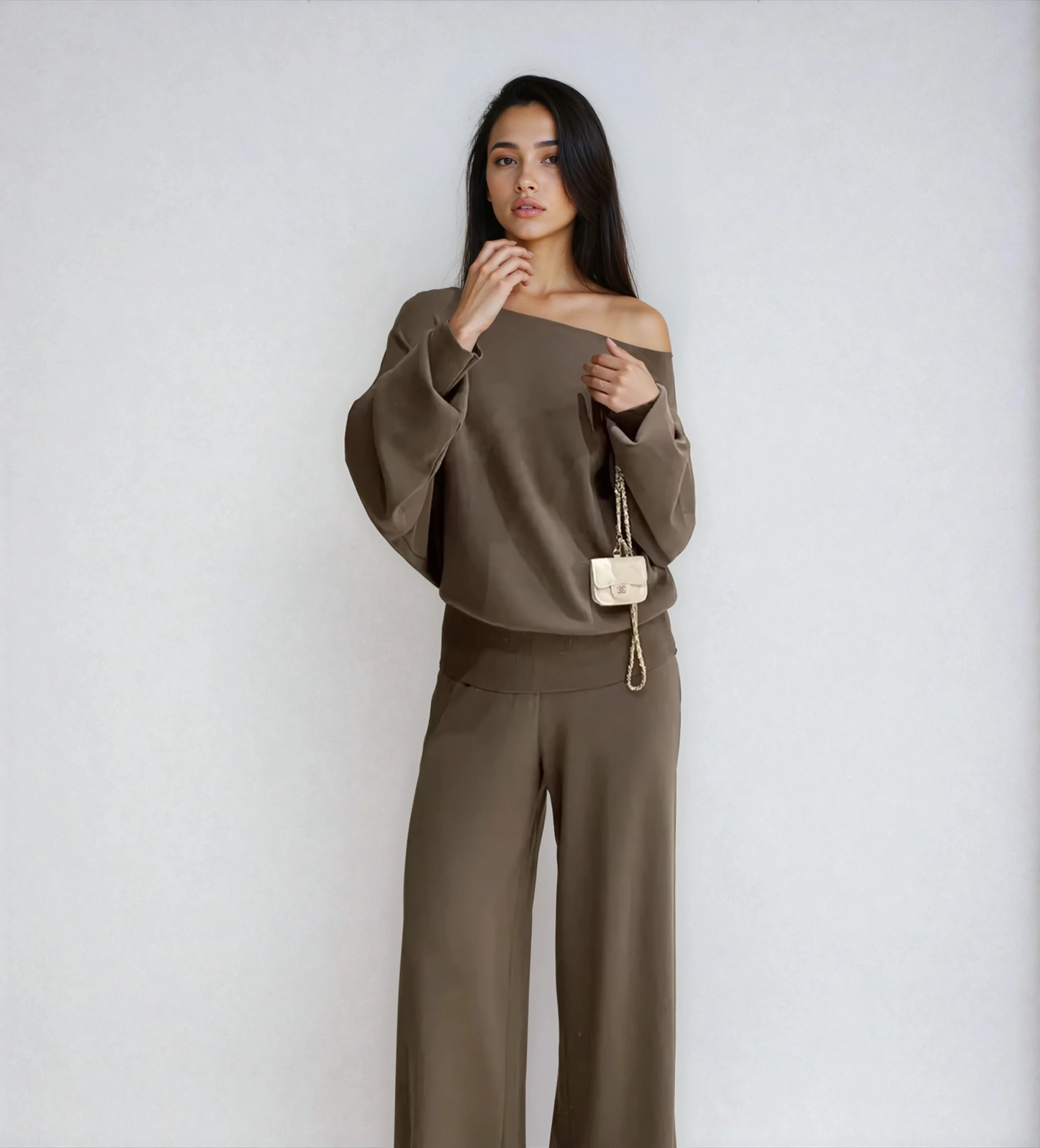 Ensemble à Épaules Dénudées